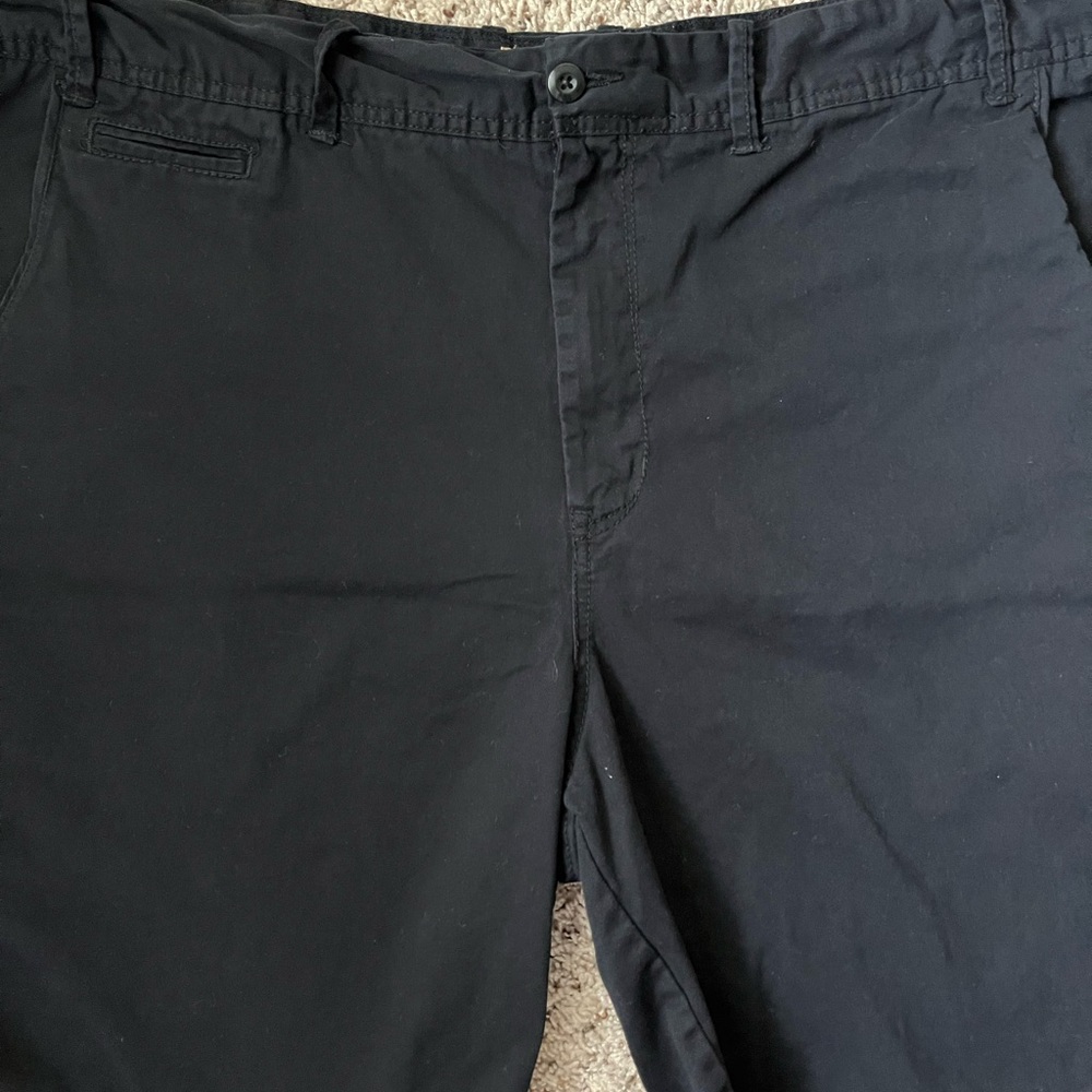 The Foundry Supply Co Chino Pants | Waist 50 | Black | 100% Cotton - Picture 6 of 10